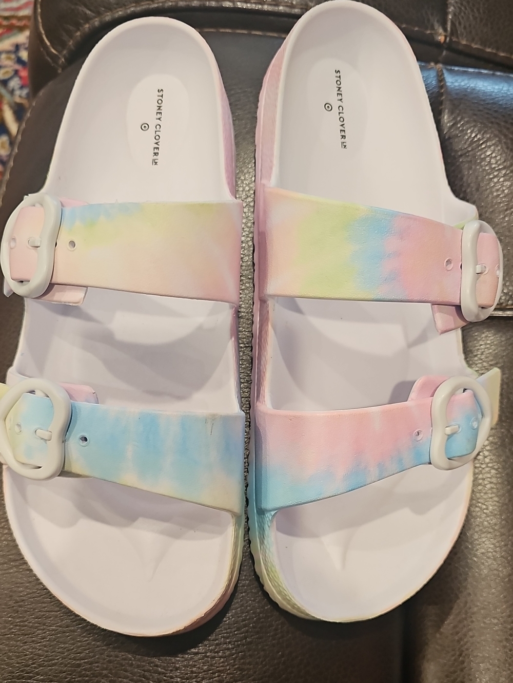 Like New Stoney Clover Slides Size 8